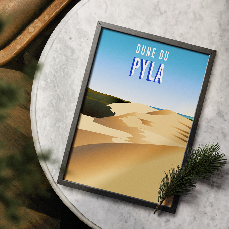 Affiche - Dune du Pyla